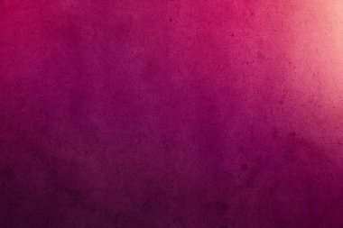 Tahıl leke kirli doku soyut için eski kağıt üzerinde derin pembe degrade suluboya boya