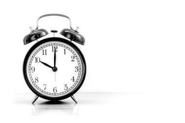 beyaz duvar yüksek anahtar siyah ve beyaz bitime Retro siyah bell metal sanat fotoğraf