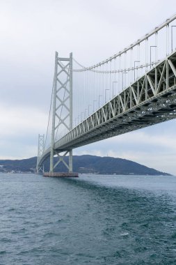 Akashi Kaikyo Köprüsü Kobe, Japonya.