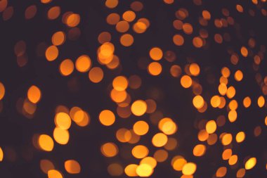 Bokeh gece ışık gece romantik sıcak