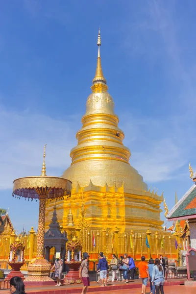 Ősi Északi Thai Templom Pagoda Wat Phra Hogy Lampang Luang — Stock Fotó