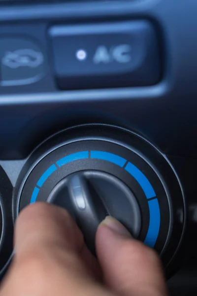 Ajuste Refrigeración Del Coche Aire Acondicionado Del Salpicadero —  Fotos de Stock