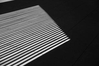 siyah-beyaz sanat fotoğraf gölge hat iç desen soyut.