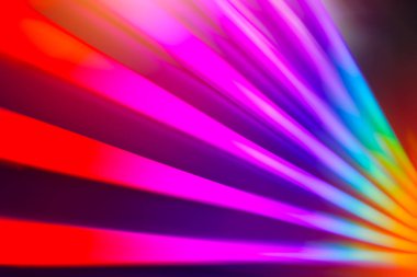 Gökkuşağı renkli ışık efekti arka planı için