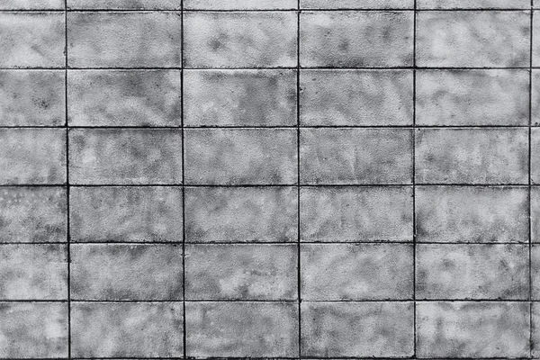 Oude Grunge Concrete Cement Blok Kunst Wanddecoratie — Stockfoto