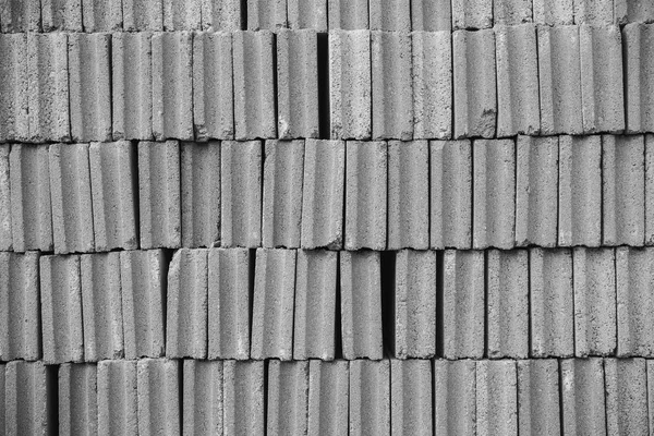Betonschlacken Blöcke Textur Muster Reihe Für Gebäude Hintergrund — Stockfoto