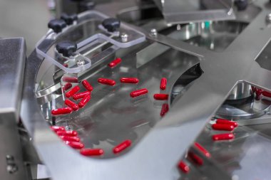 tıbbi fabrika sanayi konsepti için ilaç kapsül üretim makinesi.