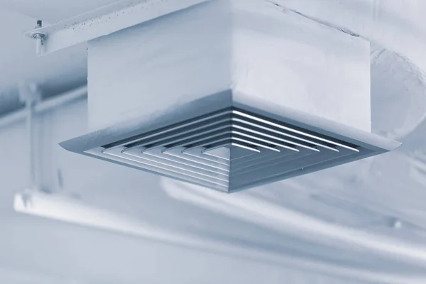 Air Duct Air Condition Pipe Line System Air Flow Hvac — Stock Photo, Image