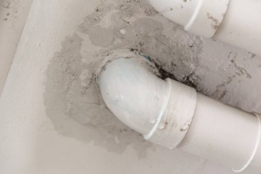 Pvc Su kaçak boru, Bina Drenaj boruları çatlak sızdırmazlık sorunu çözmek gerekir