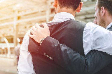 şirket iyi bir ilişki için iş arkadaşı