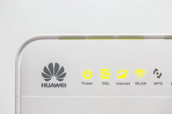 Huawei Wifi Router Modem Een Technologies Bedrijf Grootste Merk Van — Stockfoto