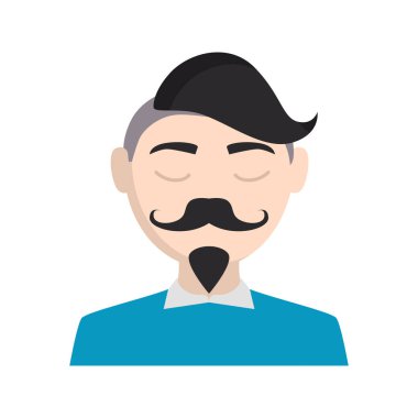 Erkek Kuaför Salonu renkli vektör simge sonra. Düz tasarım