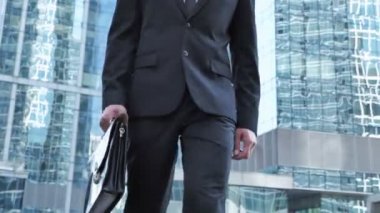 Ofise mi işadamı yürüyüş