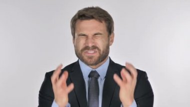 Çığlık deli gidiyor işadamı portresi