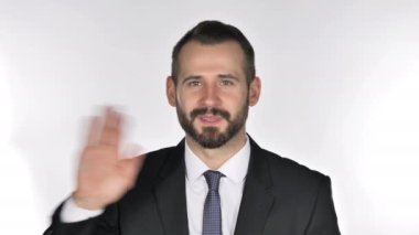 İşadamı, konuşurken tarafından görüntülü sohbet