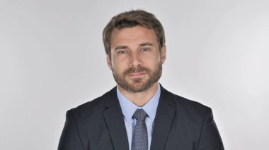 Üzgün işadamı duygu üzgün, gözyaşı ağlıyor