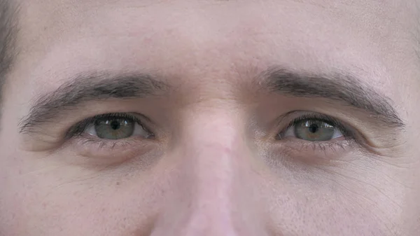 Close up of Eyes of Man