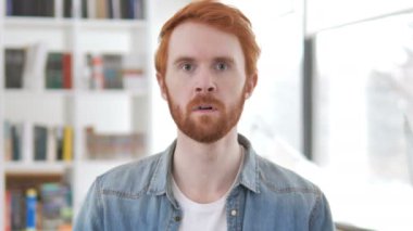 Şok Casual Redhead adam