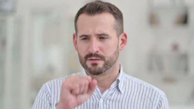 Öksüren Hasta Genç Adam 'ın Portresi