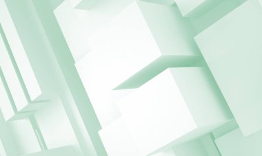 Soyut geometrik modern mimari kavram arka planı