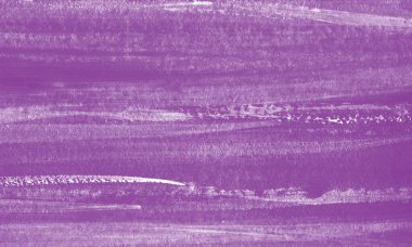 Fuşya renginde soyut arkaplan çizilmiş Gouache el. Fırça darbeleri dokusu.