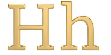 Beyaz arka plan üzerinde 3d illüstrasyon izole altın metal s alfabesi.