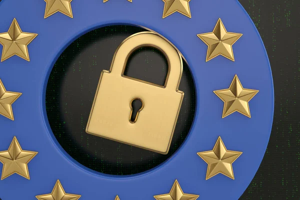 일반적인 데이터 데이터 Gdpr 일러스트 — 스톡 사진