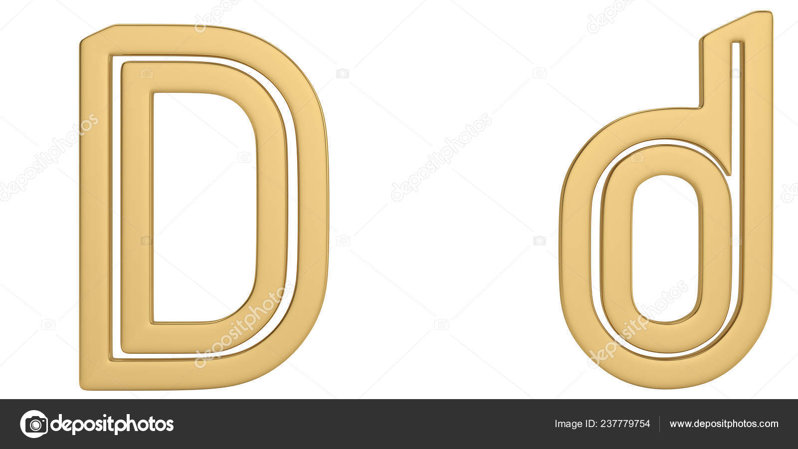 ホワイト バック グラウンド イラストを分離したゴールドの金属 の