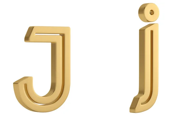 Χρυσό Μεταλλικό Αλφάβητο Που Απομονώνονται Λευκό Φόντο Απεικόνιση — Φωτογραφία Αρχείου