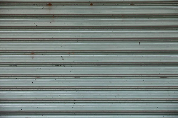 Крупный План Двери Цинковых Листов Фоне Замка — стоковое фото