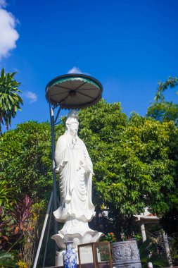 Daibi templle.tuyenquang, Vietnam 'daki Büyük Buda Guanyin heykeli.