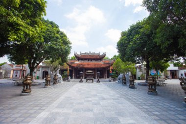 BacNinh, Vietnam, 24 Eylül 2015 Ana Salon The Ly Bat De Temple veya Do Temple, Hanoi yakınlarındaki bir tapınaktır.