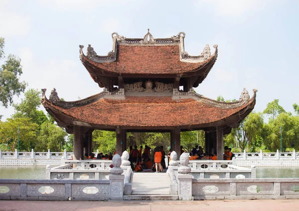 BacNinh, VietNam ,September 24 2015 The main hall The Ly Bat De Temple or Do Temple , is a temple near Hanoi of which the central section was built in 1028