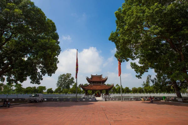 BacNinh, VietNam ,September 24 2015 The main hall The Ly Bat De Temple or Do Temple , is a temple near Hanoi of which the central section was built in 1028