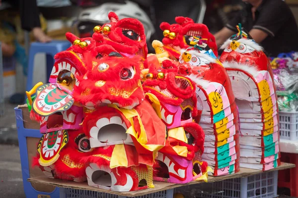 Hanói Vietnã Setembro 2020 Mercado Tradicional Vende Lanternas Coloridas Com — Fotografia de Stock