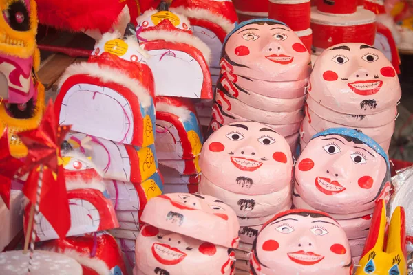 Ανόι Βιετνάμ Σεπτέμβριος 2020 Παραδοσιακή Αγορά Πωλεί Πολύχρωμα Φανάρια Διαφορετικά Royalty Free Φωτογραφίες Αρχείου