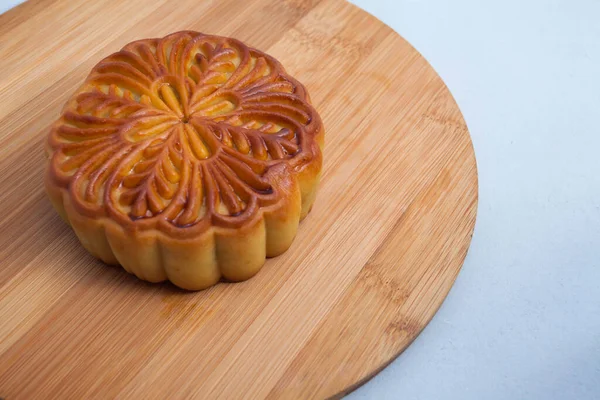 베트남의 축제케이크 케이크는 Mid Autumn Festival 전통적 트리이다 축제에는 가족이 — 스톡 사진