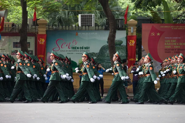 Hanoi, Vietnam, Sep 2, 2015: Vietnam 'da Bağımsızlık Günü kutlamaları