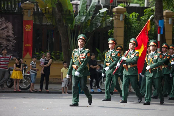Hanoi Vietnam Sep 2015 Vietnam Bağımsızlık Günü Kutlamaları — Stok fotoğraf