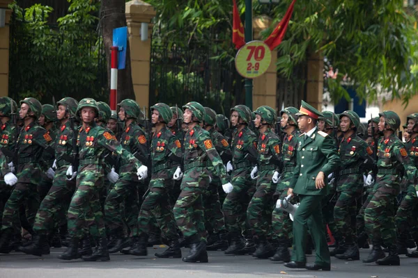 Hanoi, Vietnam, Sep 2, 2015: Vietnam 'da Bağımsızlık Günü kutlamaları