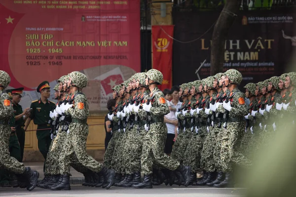 Hanoi, Vietnam, Sep 2, 2015: Vietnam 'da Bağımsızlık Günü kutlamaları