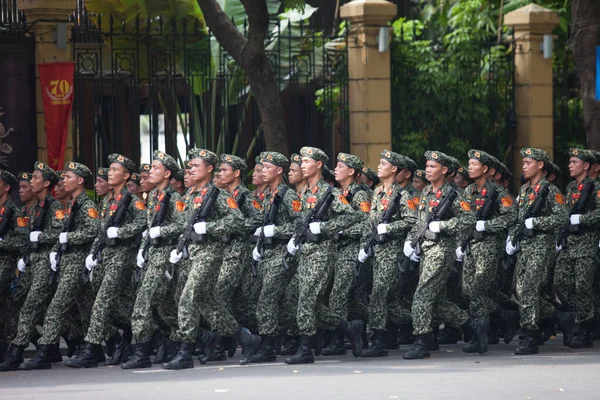 Hanoi, Vietnam, Sep 2, 2015: Vietnam 'da Bağımsızlık Günü kutlamaları