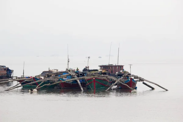 Long Bay Vietnam Noviembre 2014 Barco Pesca Long Bay Vista — Foto de Stock