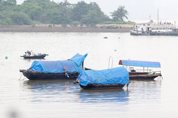 Baie Long Vietnam Novembre 2014 Bateau Pêche Dans Baie Long — Photo