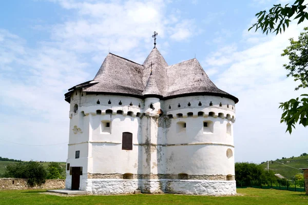 Pokrova Kerk Vesting Een Unieke Architectonische Structuur Deze Oude Kerk — Stockfoto