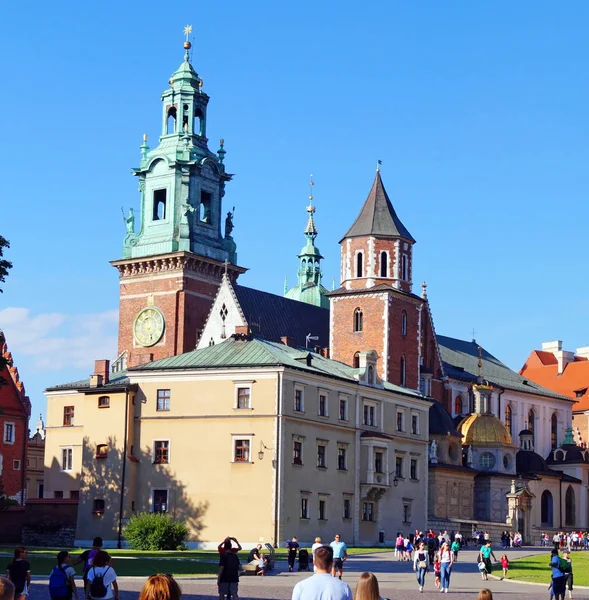 In het kasteel van Wawel, Krakau — Stockfoto