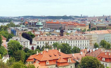 Prag Cityscape Panorama. 