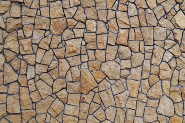 kahverengi taş duvar arkaplanı.