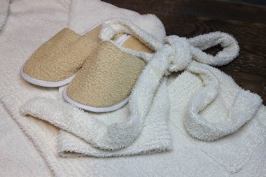 Banyo terlik ve bornoz