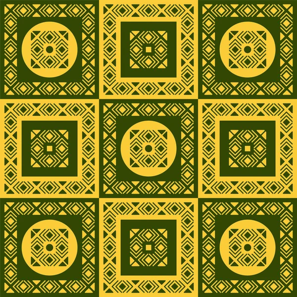Etnik geometrik vektör deseni